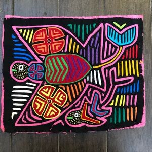 Vintage mola from Panama